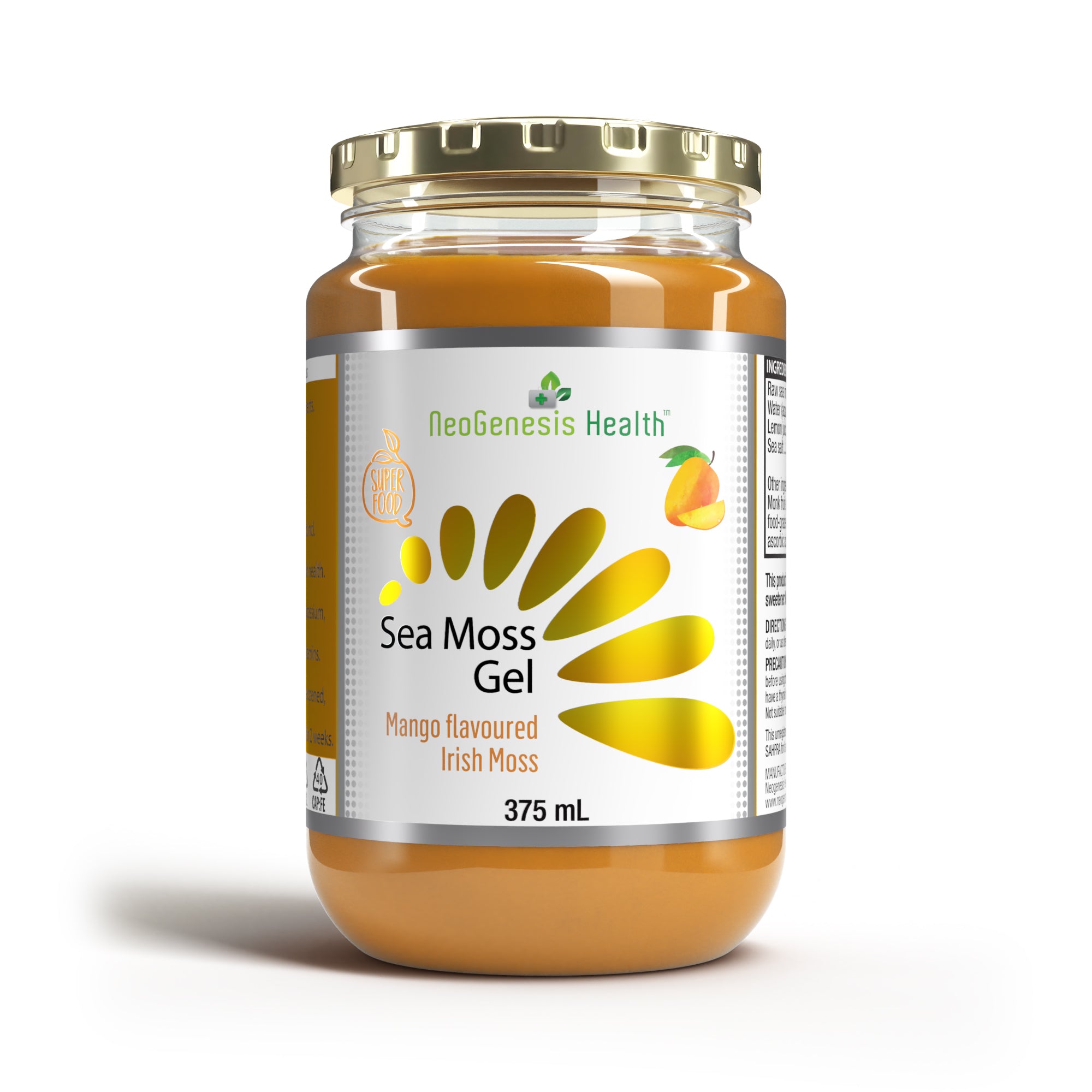 Sea moss gel Mango