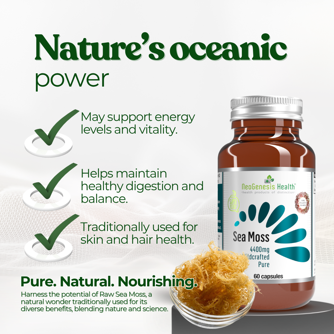 Raw Sea Moss Capsules