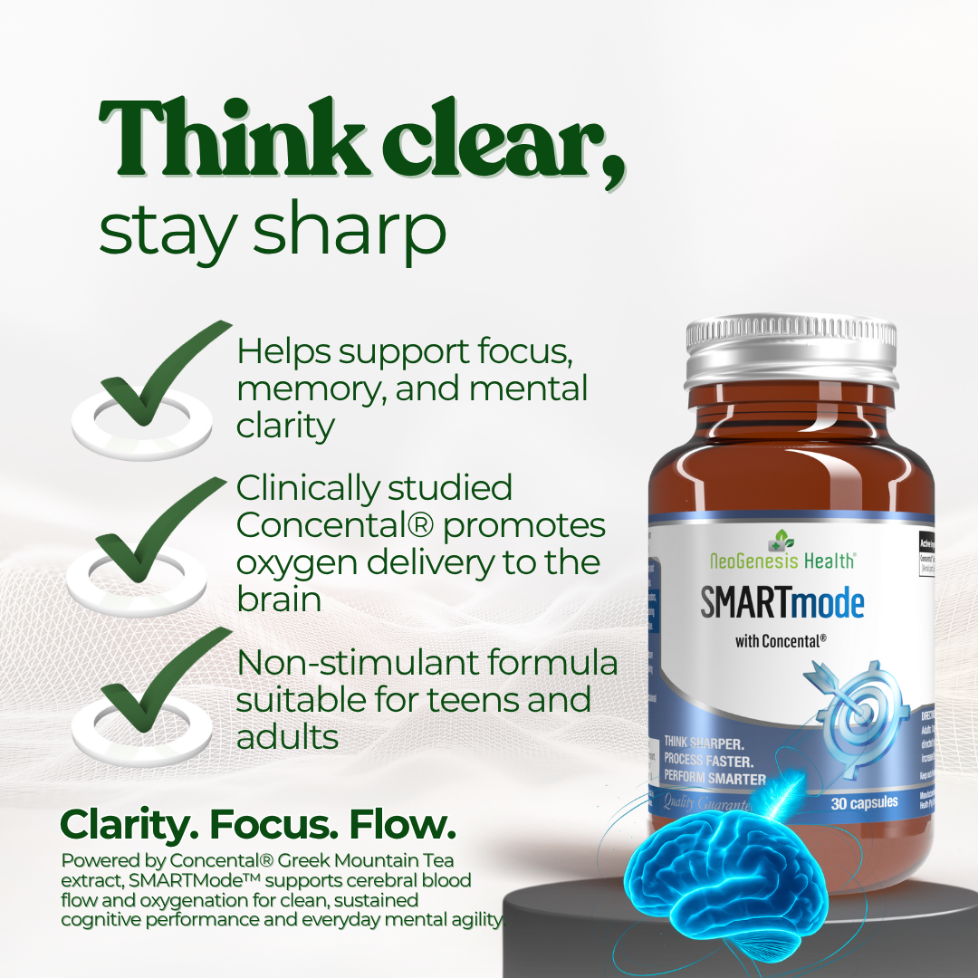SMARTMode™ (Cognitive Clarity, Focus & Brain Oxygenation)