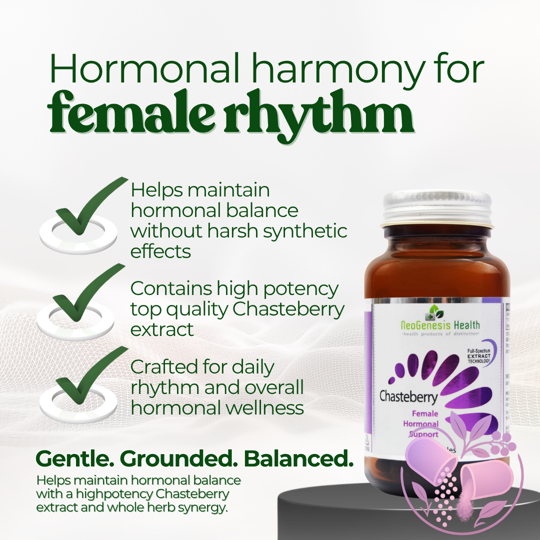 High Dose Chasteberry 60 Capsules (Agnus Castus)
