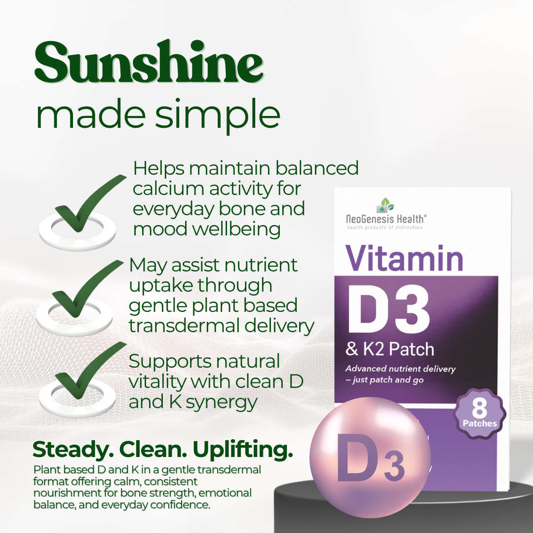 Vitamin D3 Patch With K2