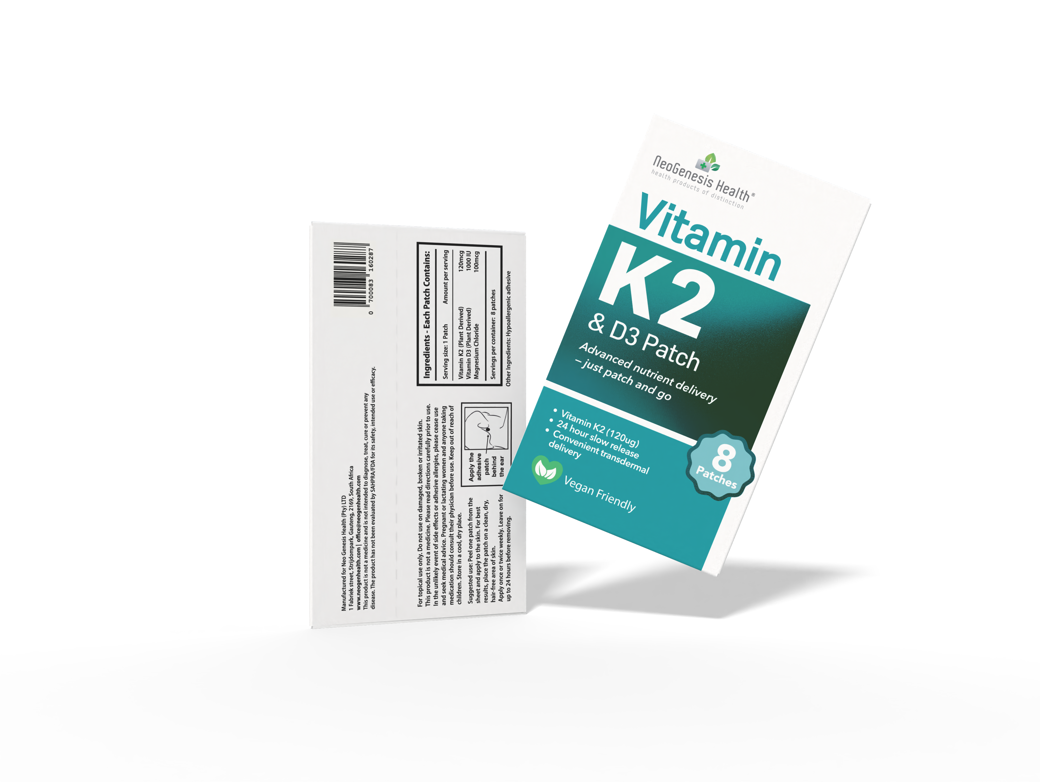 Vitamin K2 Patch with D3