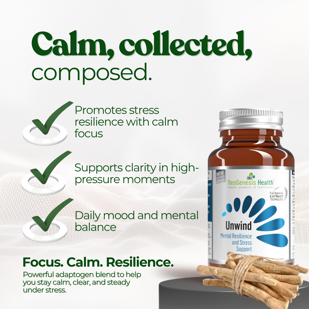 Neogenesis Health | Unwind | Stress and Calm Formula